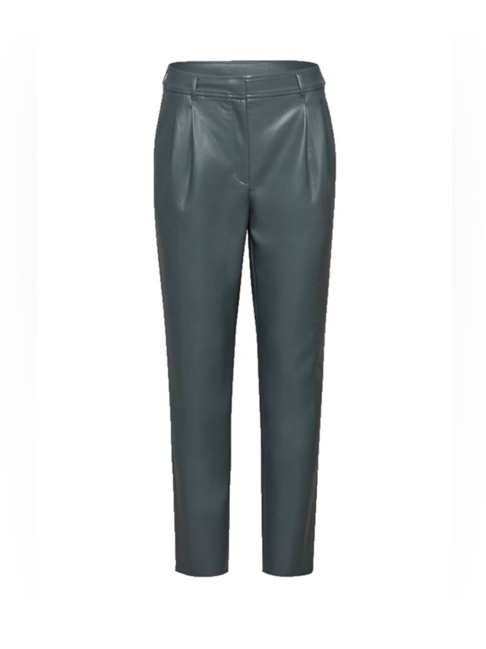 Aritzia Babaton Cosmo Pant- Vegan Faux Leather- Smoky Emerald- Size 4